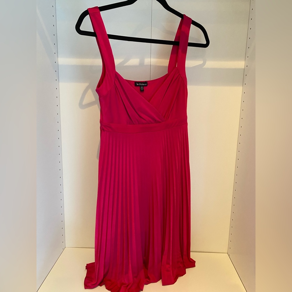 #6 Le Chateau pink dress